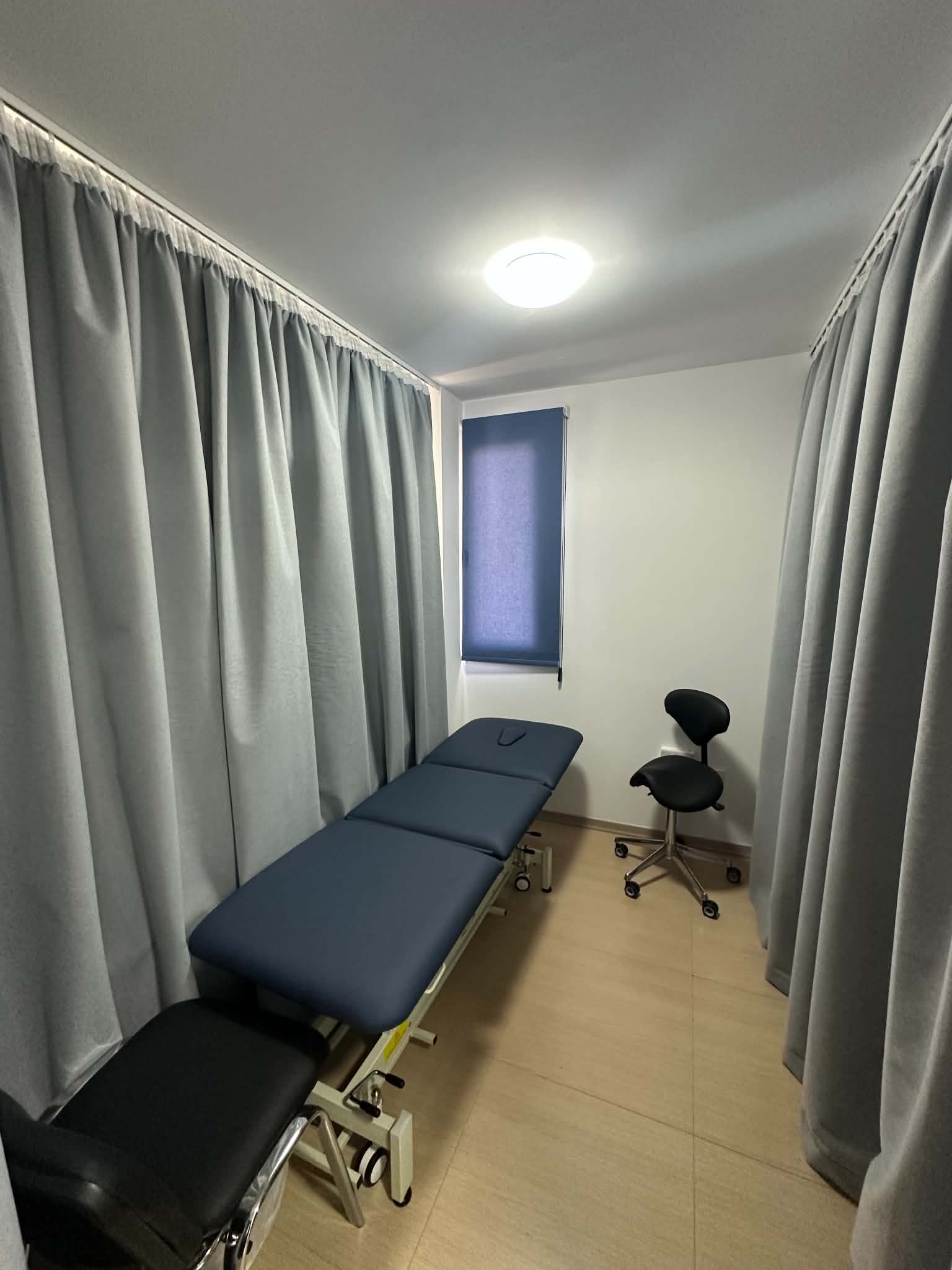 Physiotherapy treatment room